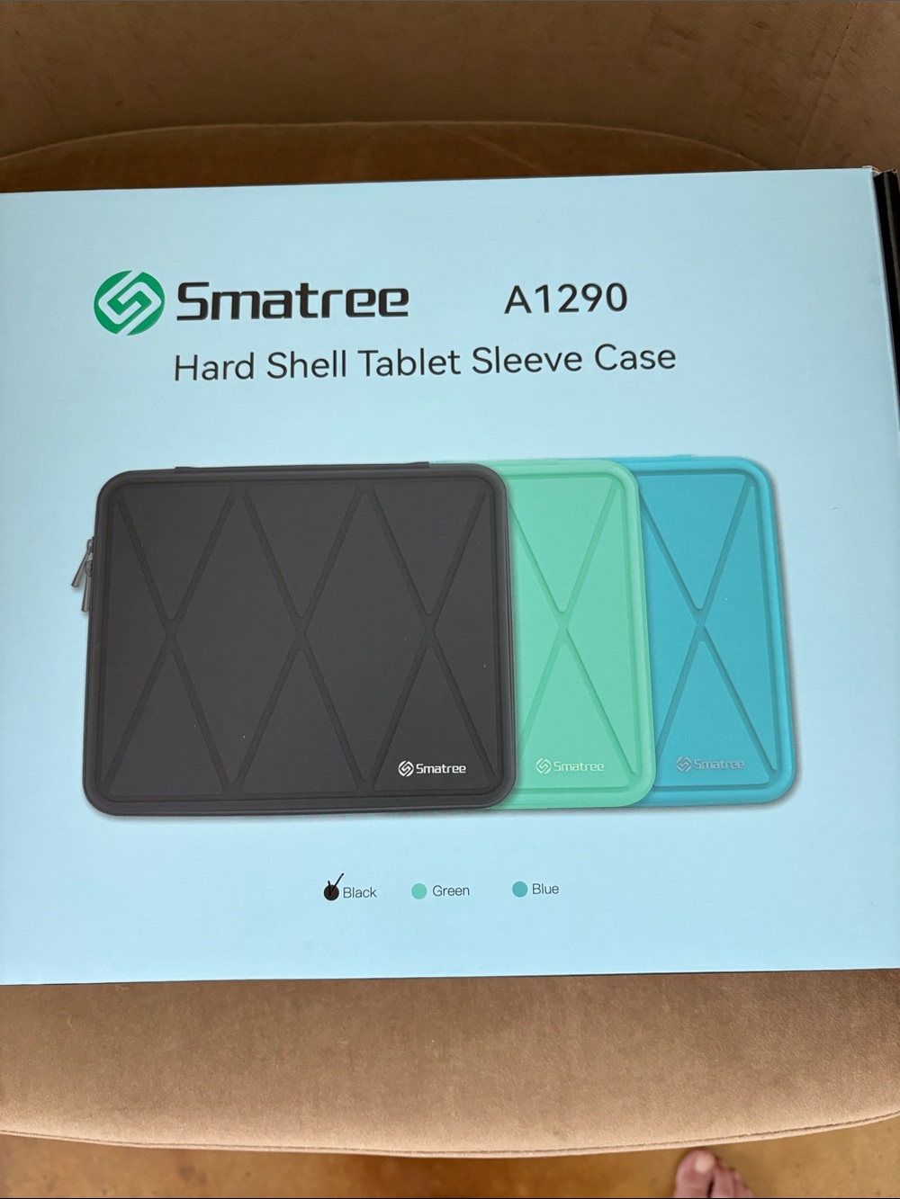 Brand new hard shell tablet case black